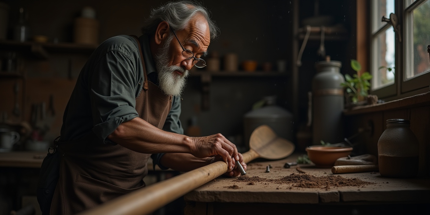 rame d&rsquo;aviron cass&eacute;e