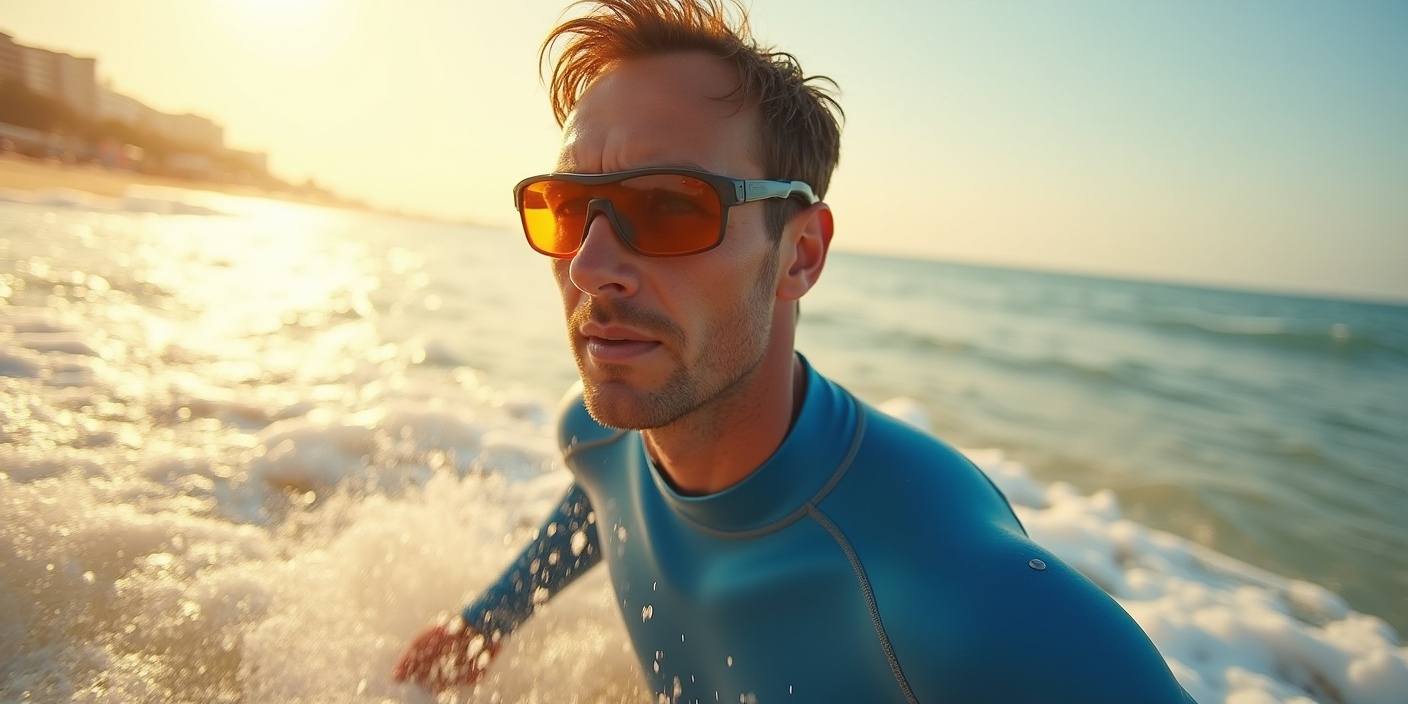 Lunettes de vue pour sports aquatiques