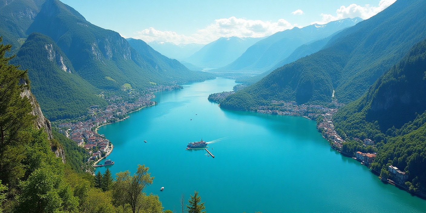 visite au lac d'Annecy