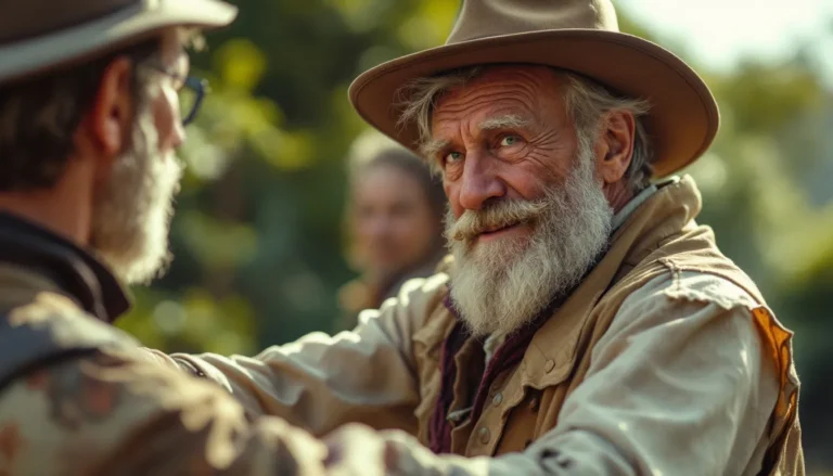 échassier : artiste sur échasses en pleine performance