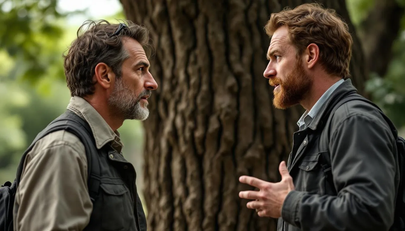 aide financière abattage arbre : professionnels procédant à l'abattage d'un arbre en zone urbaine