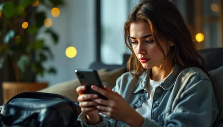 Annulation BlaBlaCar : illustration d'une personne utilisant une application mobile pour annuler un trajet