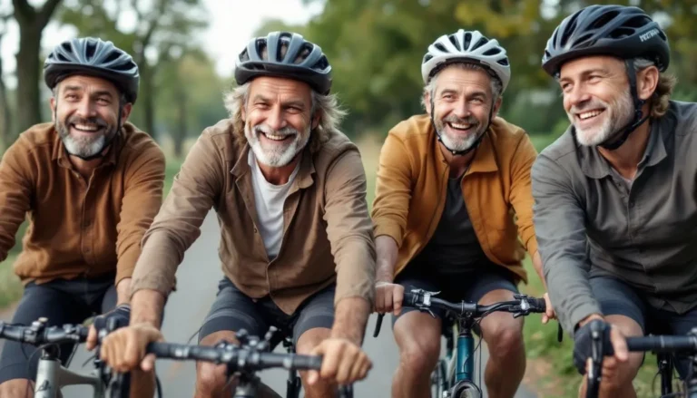 vélo : différents types de vélos modernes alignés