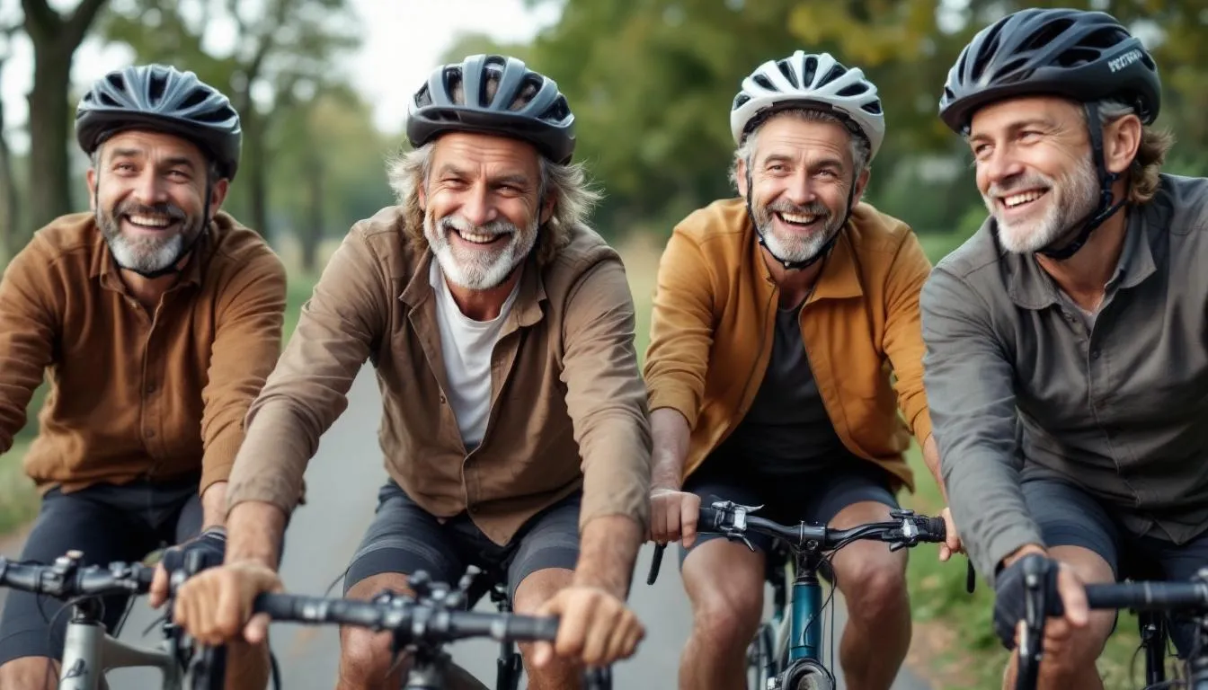 vélo : différents types de vélos modernes alignés