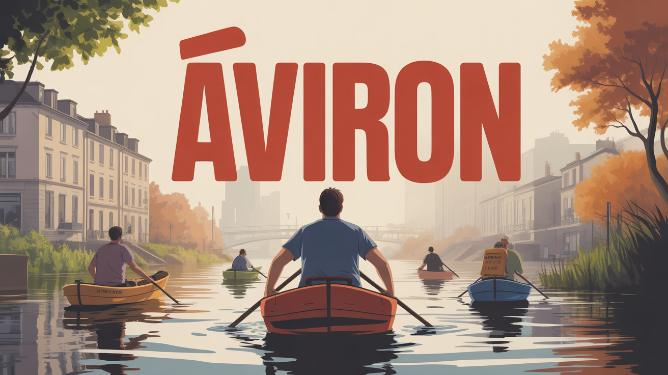 Illustration aviron club Decines rameurs Lyon