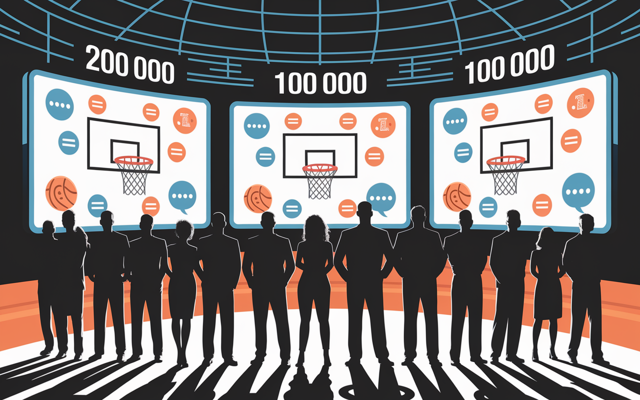 Membres forums basket écran communauté