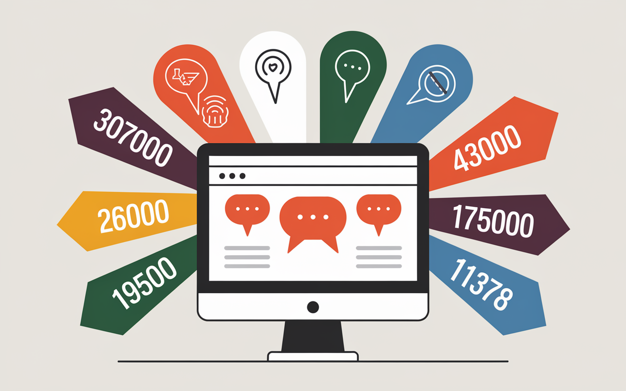 chiffres forums de chasse sous marine illustration ordinateur