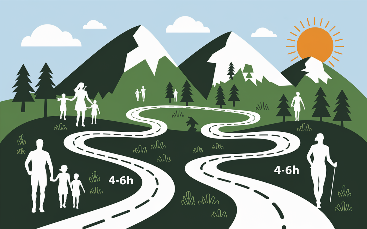 Sentiers La Rhune options randonnée 4-6h