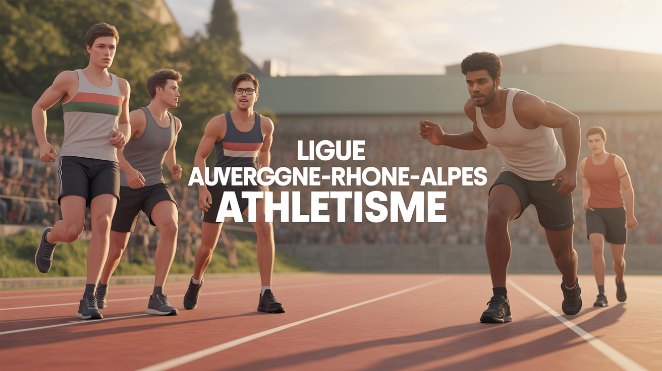 Illustration terrain Ligue Auvergne Rhone Alpes Athletisme collectif