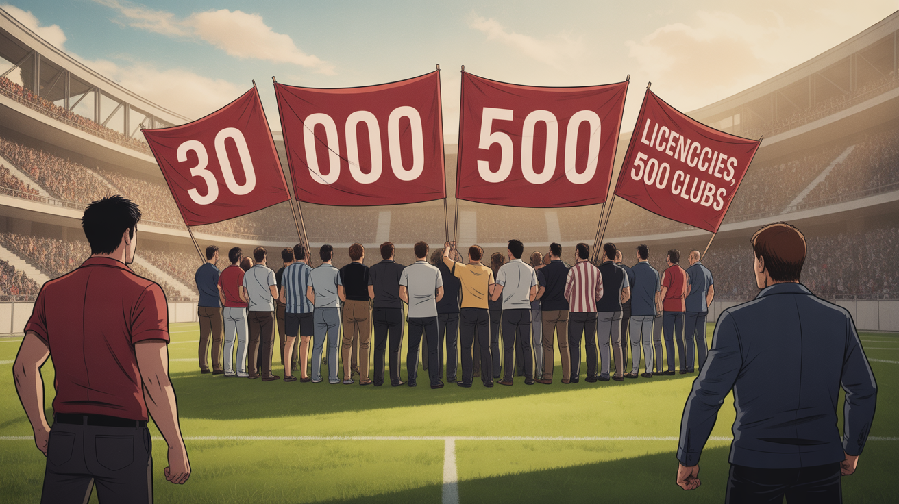 Equipe fusion Ligue Auvergne Rhone Alpes Athletisme 30000 licencies