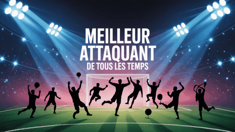 terrain de football lumineux meilleurs attaquants