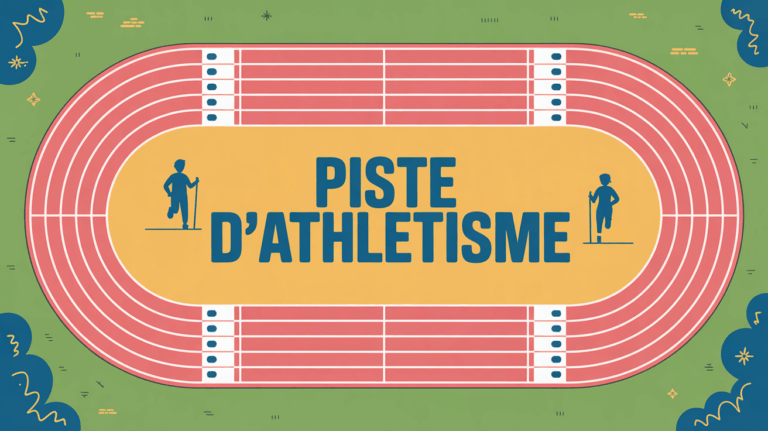 vue ovale piste d athletisme 8 couloirs silhouettes