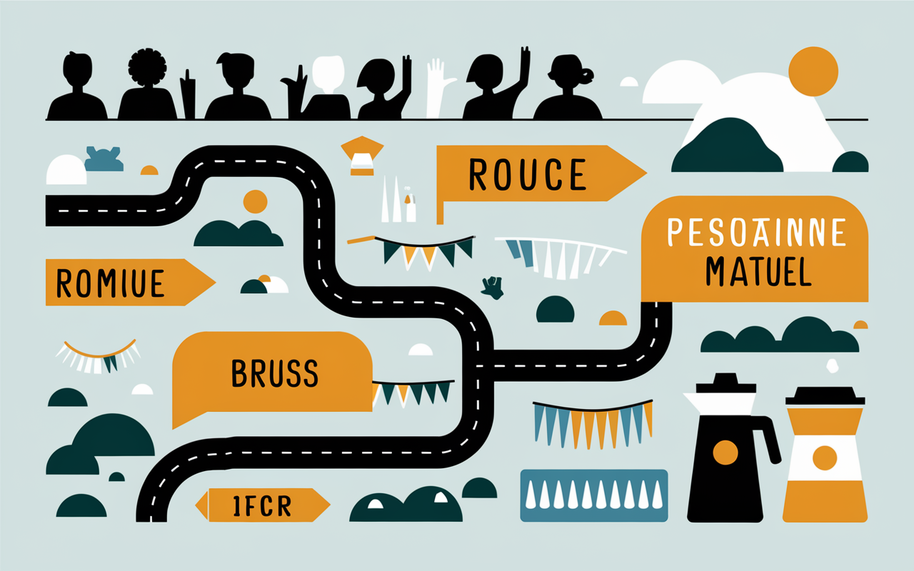 carte illustrative etapes rallye de la lys 2024