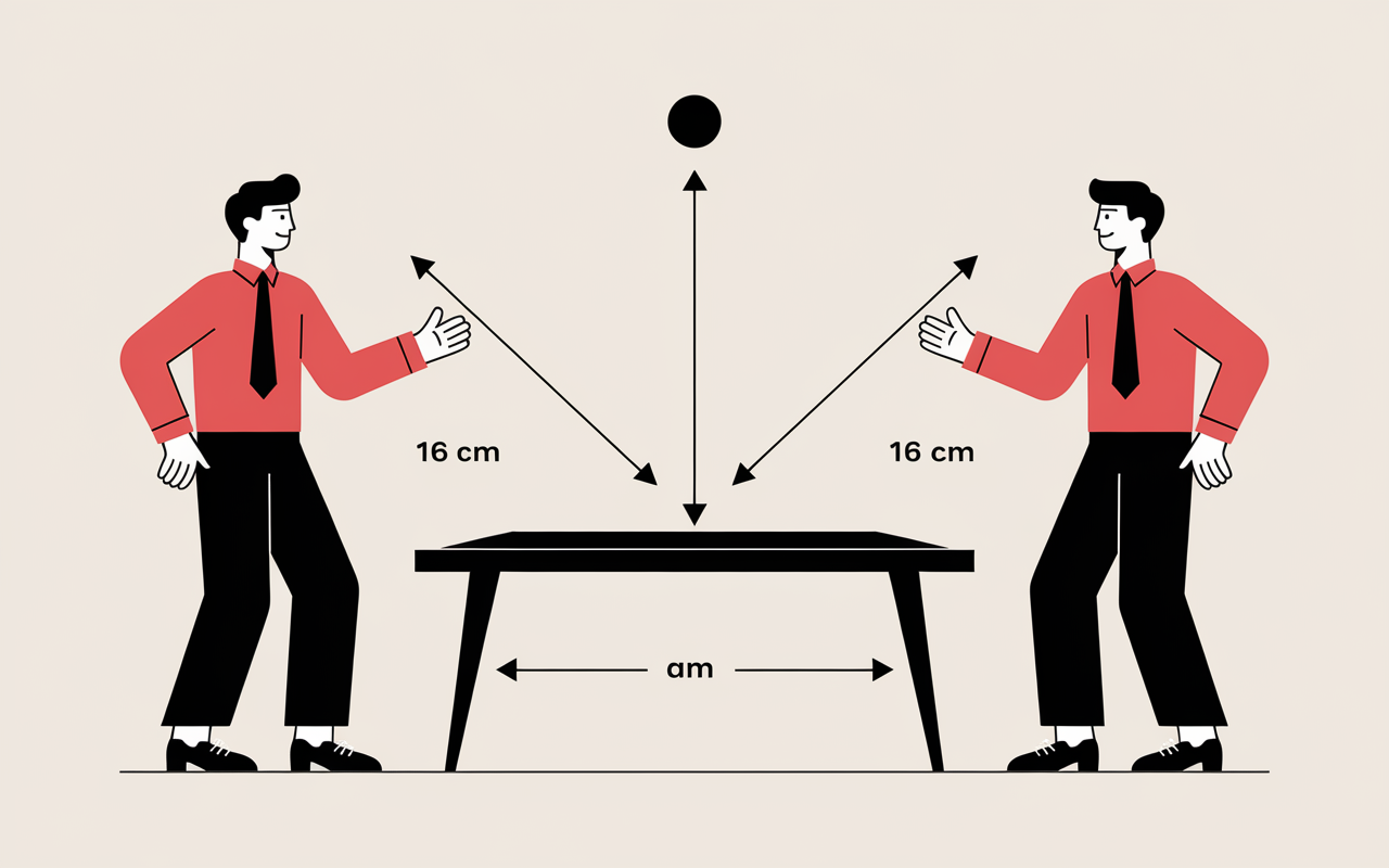 service regles tennis de table simple double