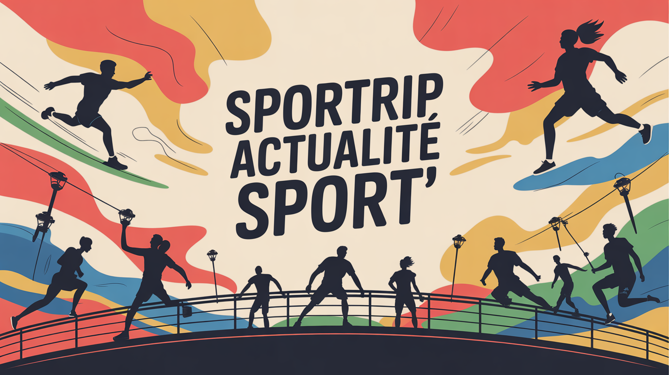 Vue plateforme Sportrip actualite sport, ambiance sportive communautaire