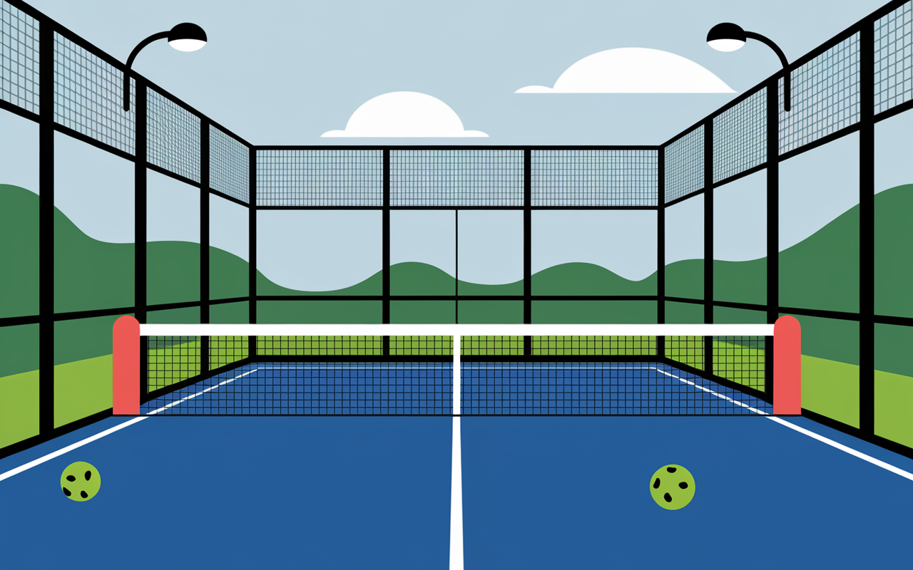terrain padel equipements standard