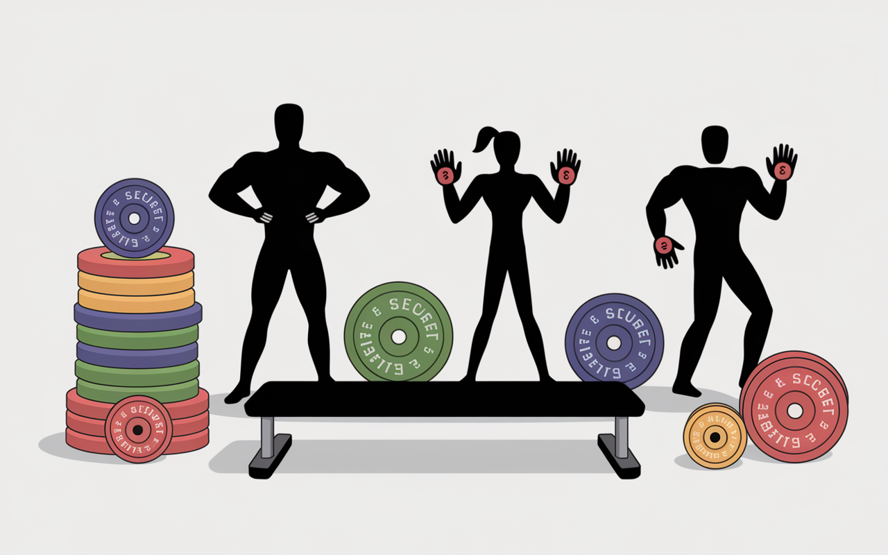 différents disques musculation 5 kg sécurité matériaux barre