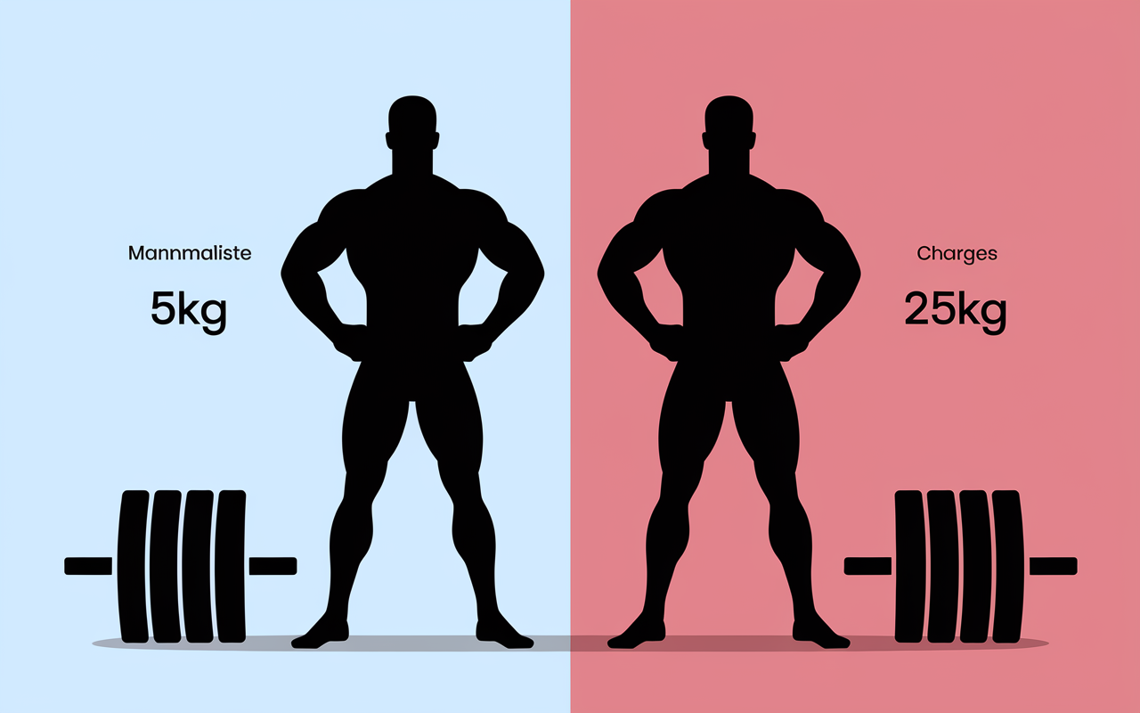 silhouette muscle mais pas trop vs corps bodybuildé