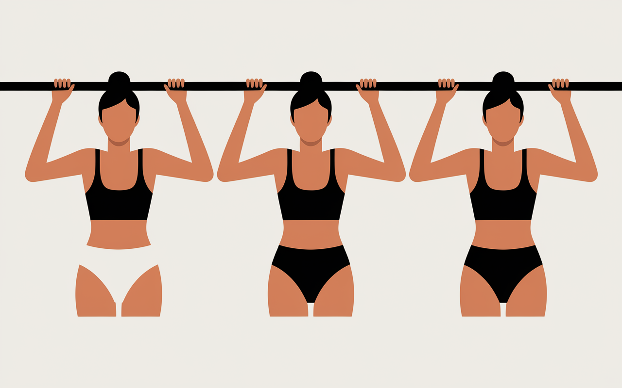 Schema prise curl biceps barre EZ confort et position naturelle