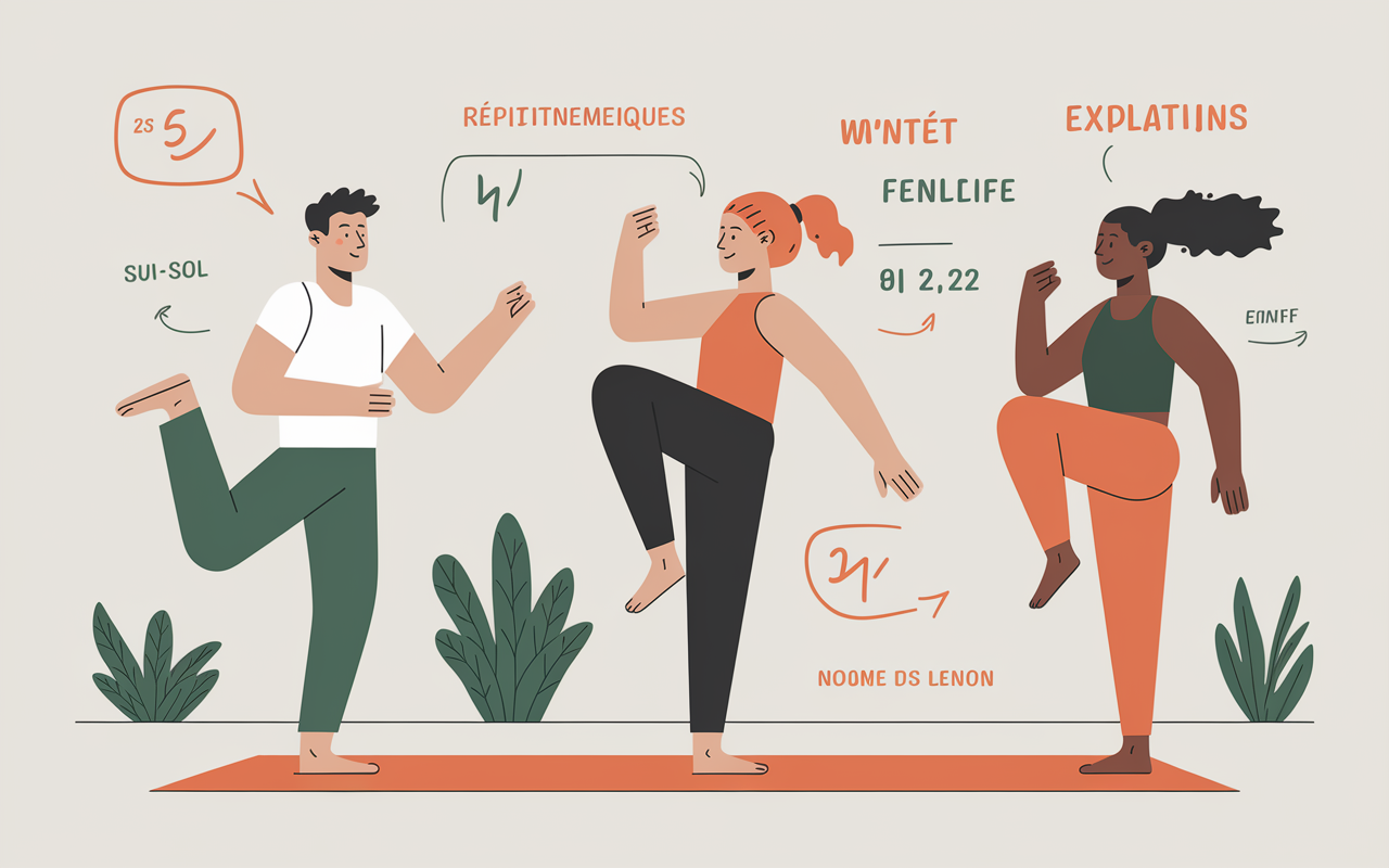 Exercices pour etirer et renforcer les muscles flechisseurs de la hanche