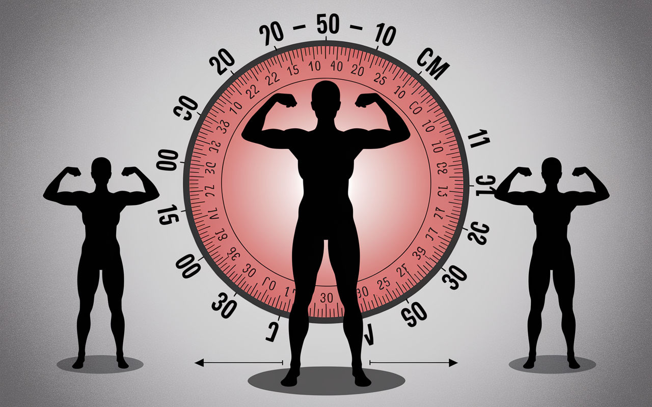 Ruban mesure bras gros bras 1 mois progression