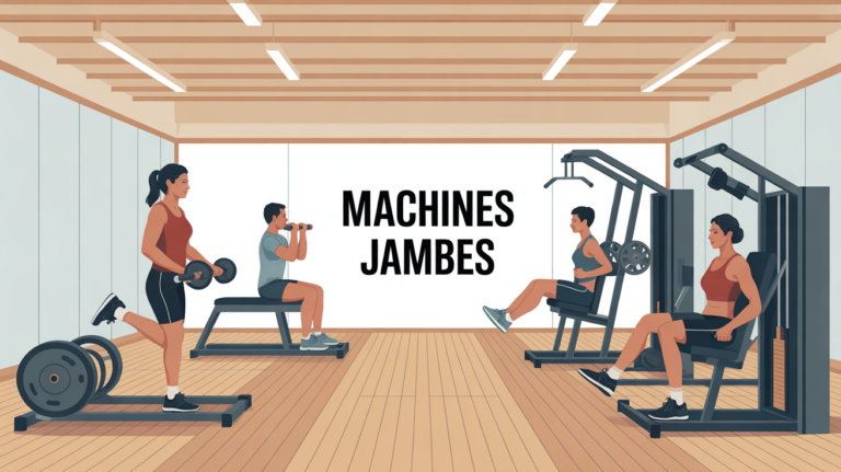 machines jambes salle moderne avec presse cuisse leg extension