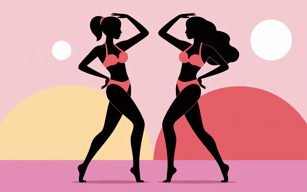 Femmes musculation féminité muscle subtile