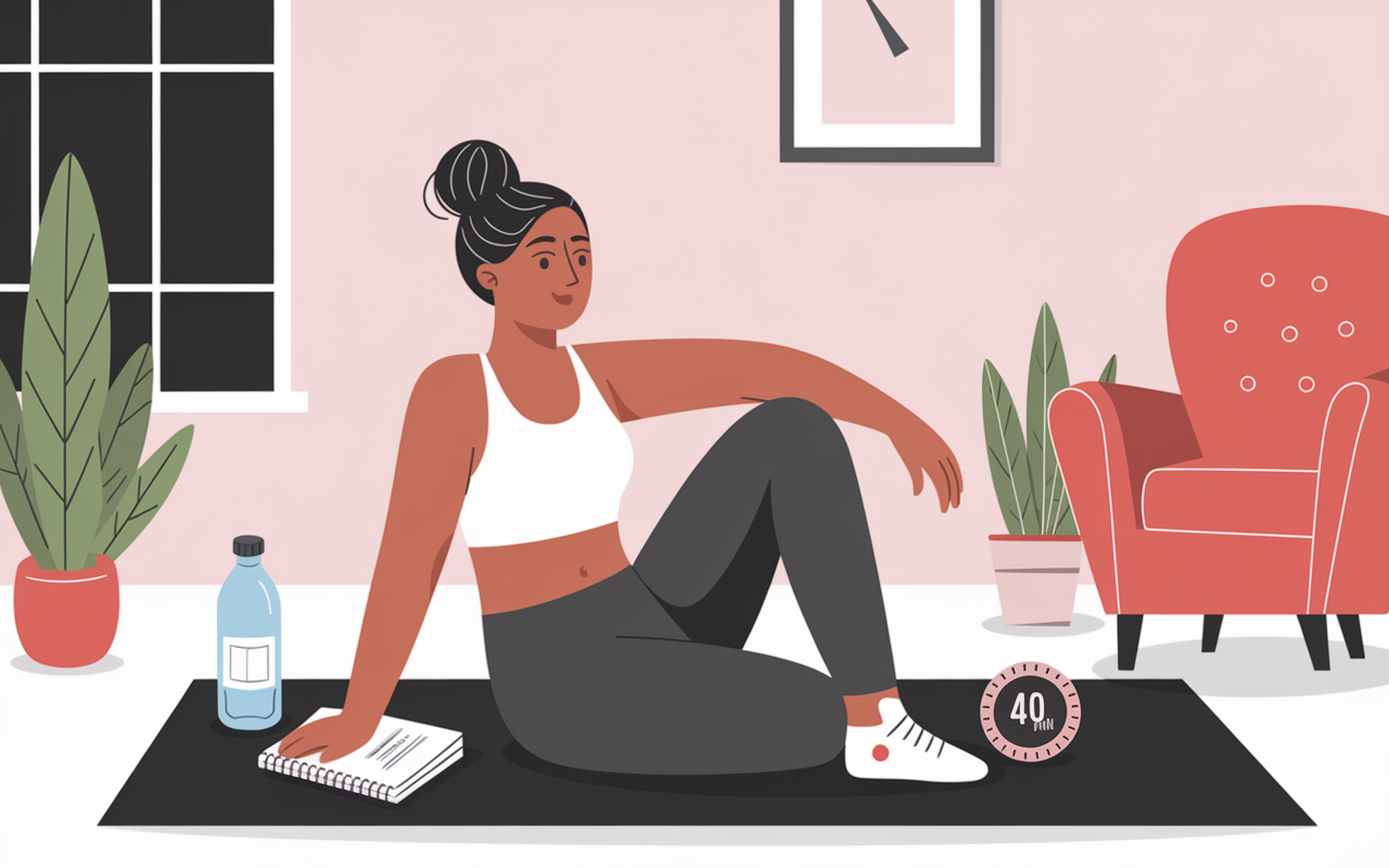 musculation femme motivation carnet bouteille d eau foam roller