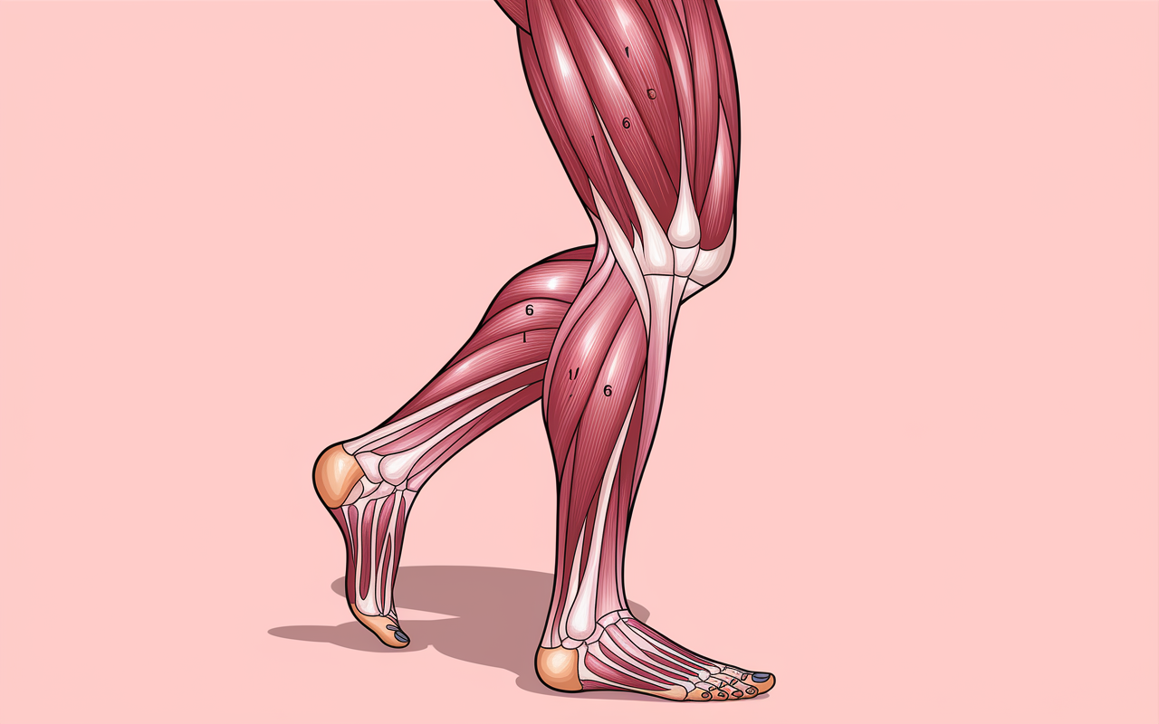 Schema des principaux muscles flechisseurs de la hanche