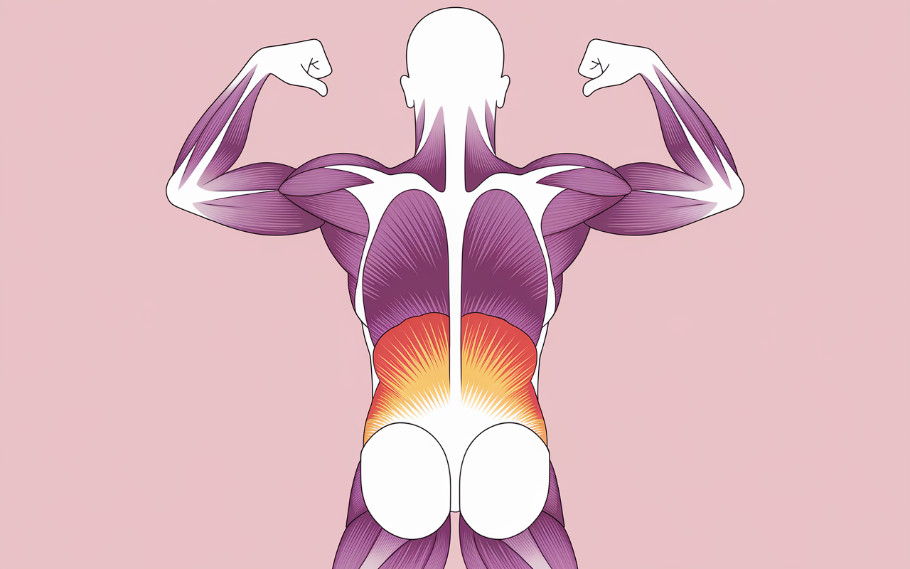 Muscles sollicités ischio jambiers souleve de terre jambes tendues halteres