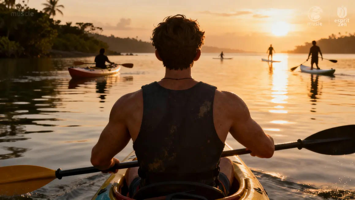paddle kayak surf santé esprit Rhône-Alpes
