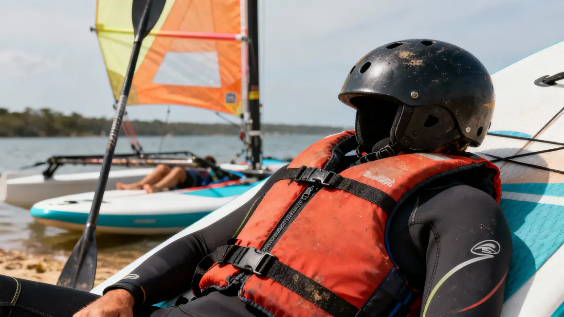 Gilet casque combinaison sécurité sports nautiques enfants Rhône-Alpes