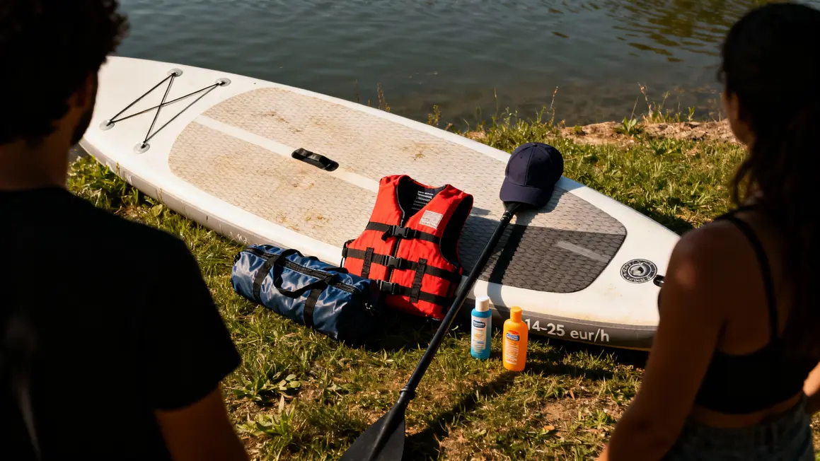 Equipement paddle lac d’Annecy planche gilet pagaie tarifs