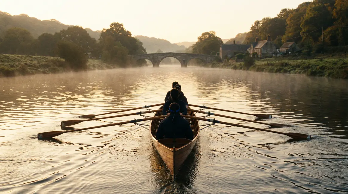 yolette et barreur sur riviere rhone alpes