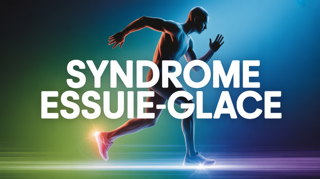syndrome de l essuie glace genou sportif gros plan