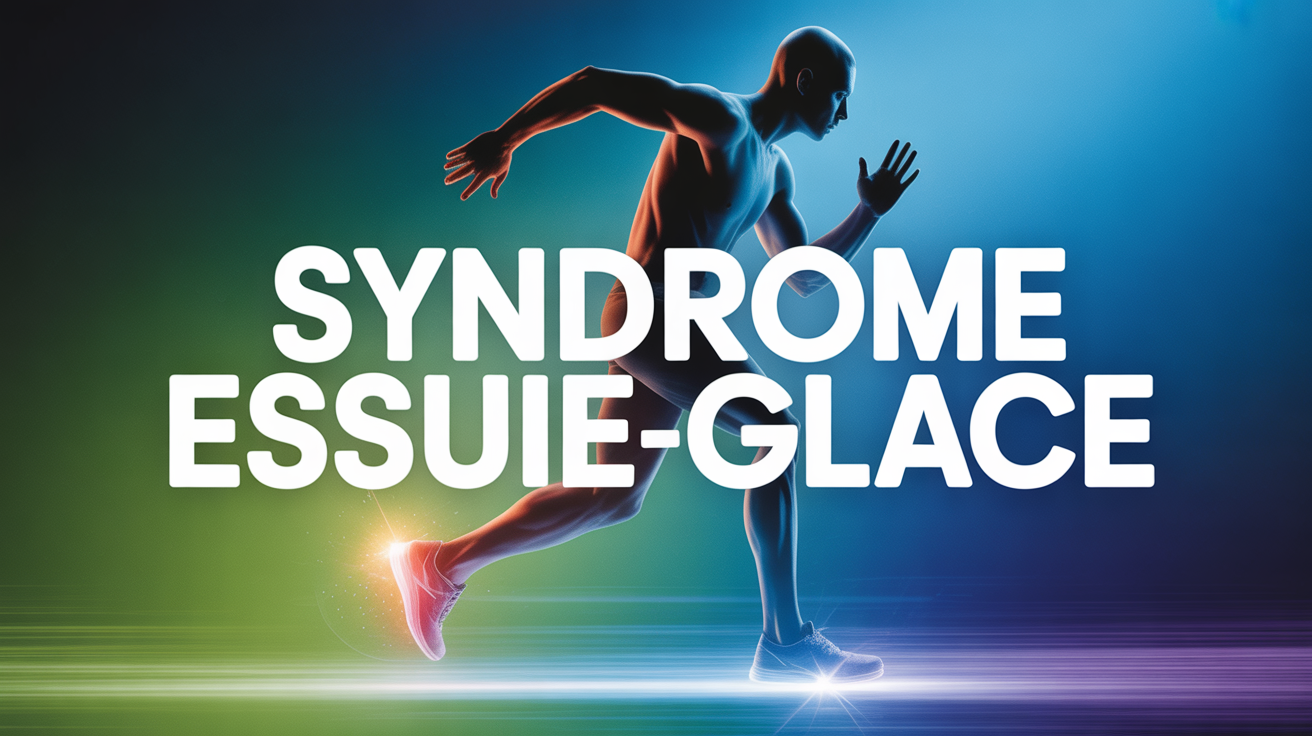 syndrome de l essuie glace genou sportif gros plan