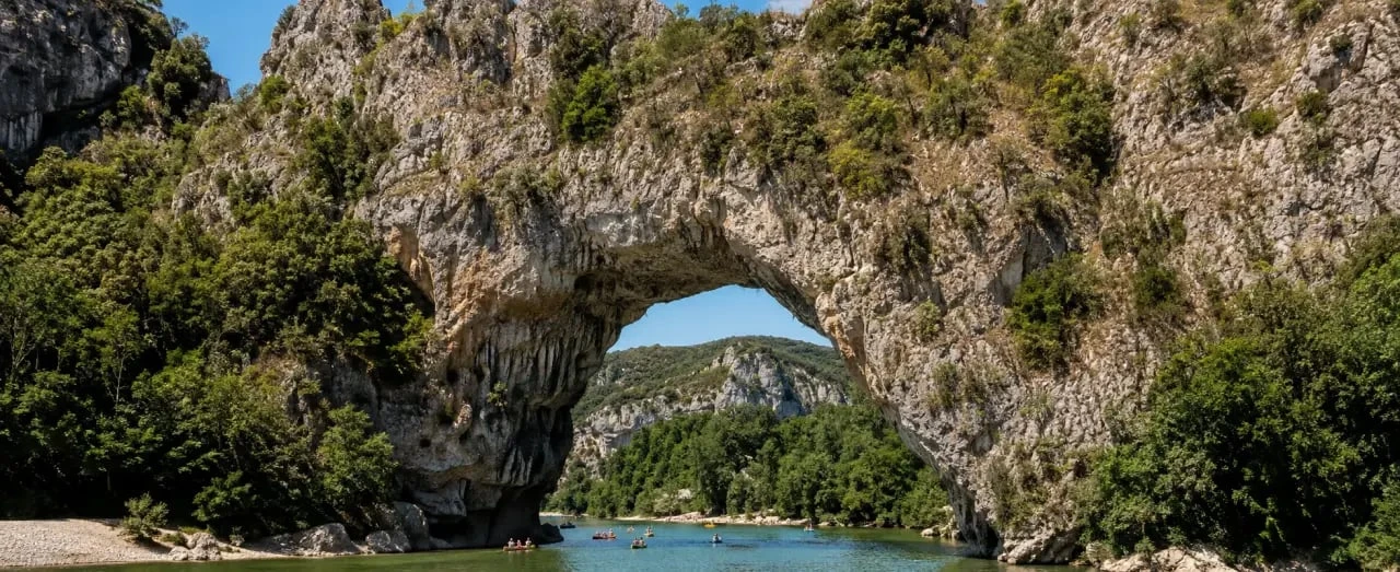Où faire du canoë dans les gorges de l'Ardèche