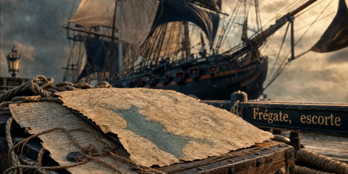 Ancien navire de guerre à voile, frégate à voiles