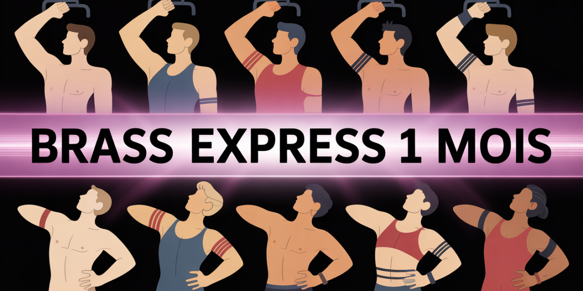 Bras express 1 mois silhouettes sportives