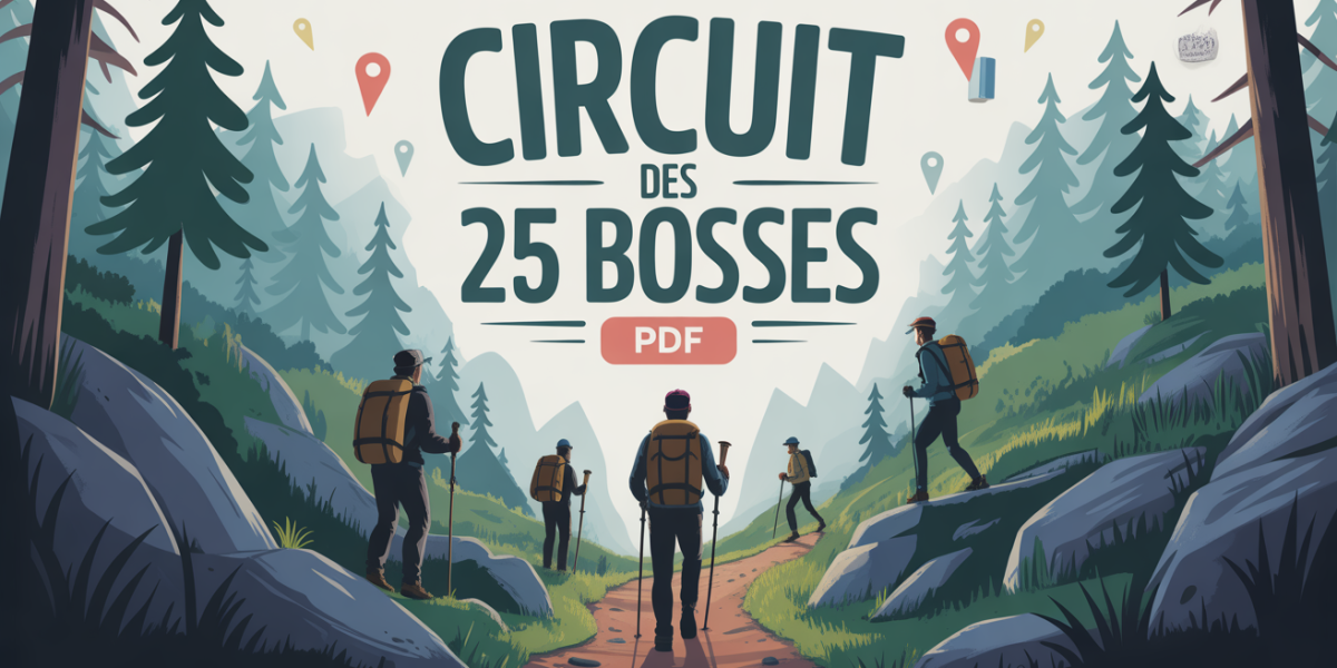 circuit 25 bosses pdf randonneurs carte foret
