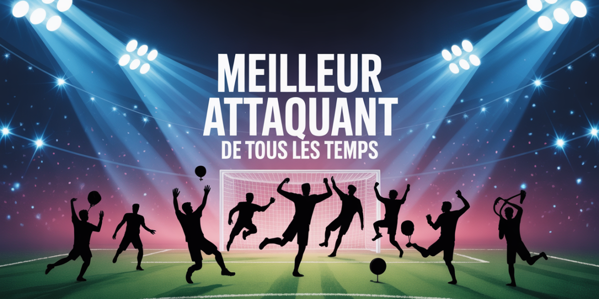 terrain de football lumineux meilleurs attaquants