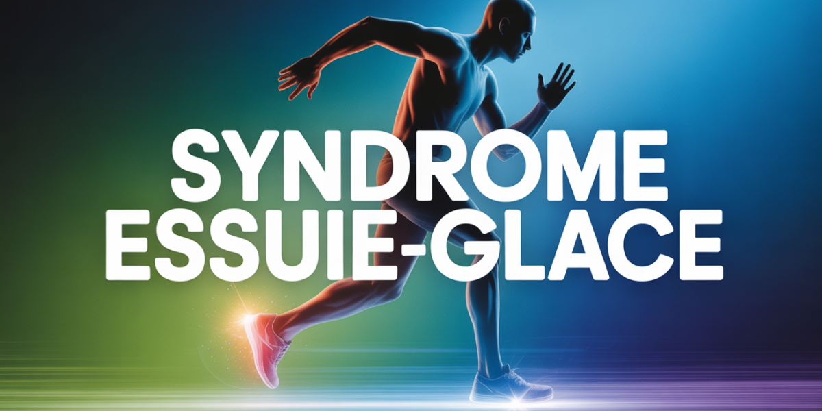 syndrome de l essuie glace genou sportif gros plan