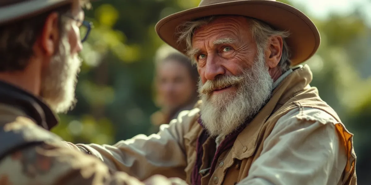 échassier : artiste sur échasses en pleine performance