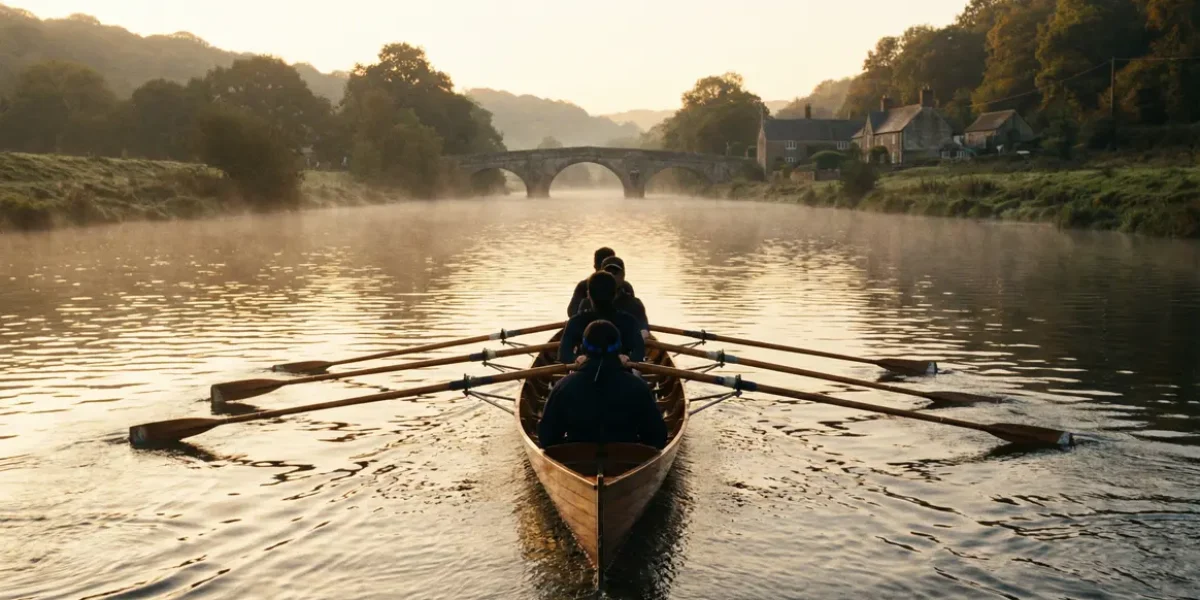 yolette et barreur sur riviere rhone alpes